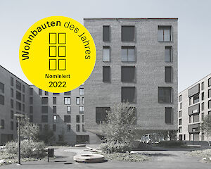 Weltpostpark nominiert für Auszeichnung "Wohnbauten des Jahres 2022"