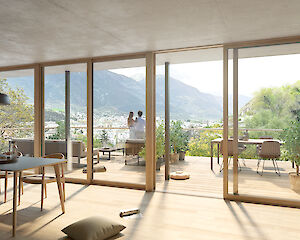 Foto Wohnüberbauung Tschill, Naters